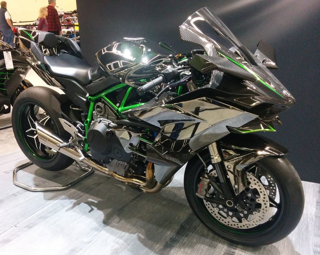 Kawasaki_Ninja_H2R_Seattle_motorcycle_show - Heart of Cars